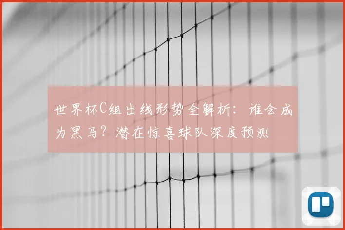 世界杯C组出线形势全解析：谁会成为黑马？潜在惊喜球队深度预测